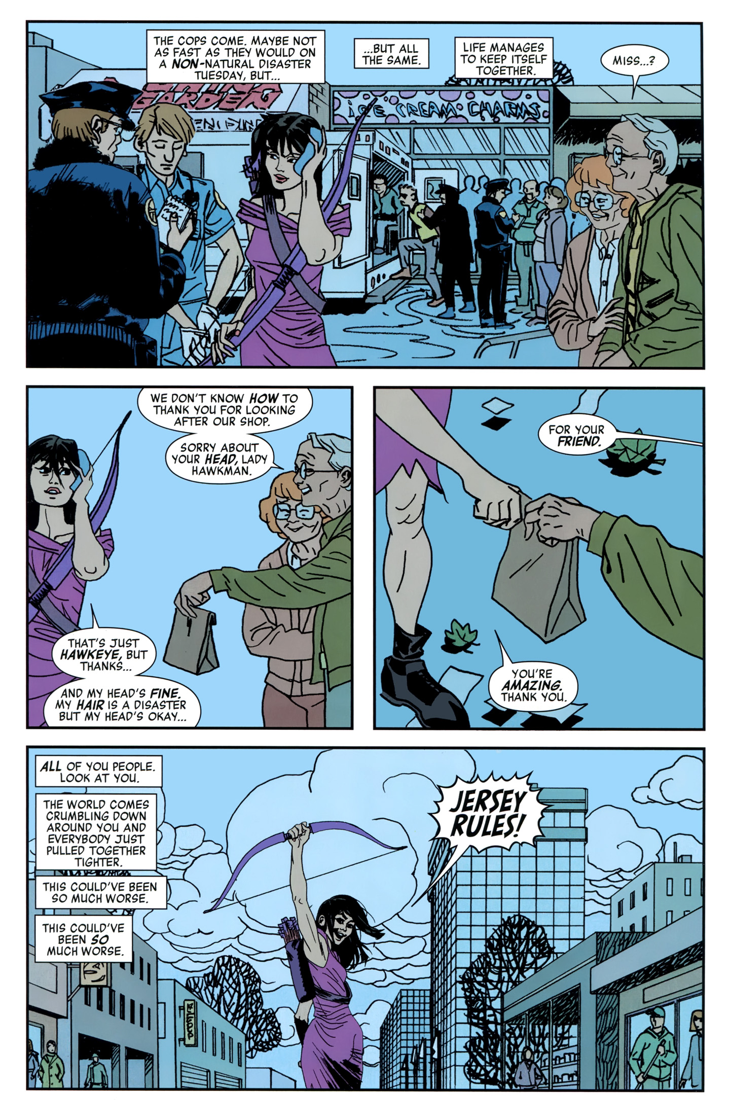 Read online Hawkeye (2012) comic -  Issue #7 - 21