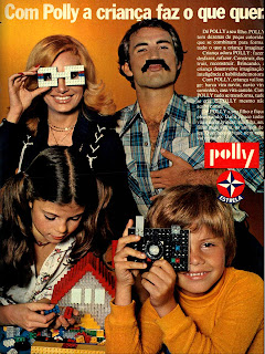 propaganda Polly da Estrela - 1976.  anos 70.  década de 70. os anos 70; propaganda na década de 70; Brazil in the 70s, história anos 70; Oswaldo Hernandez; 
