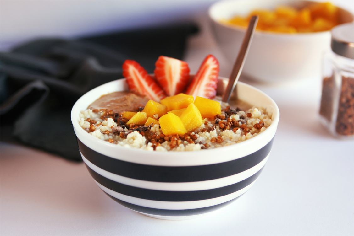 Millet Porridge with Caramelized Buckwheat