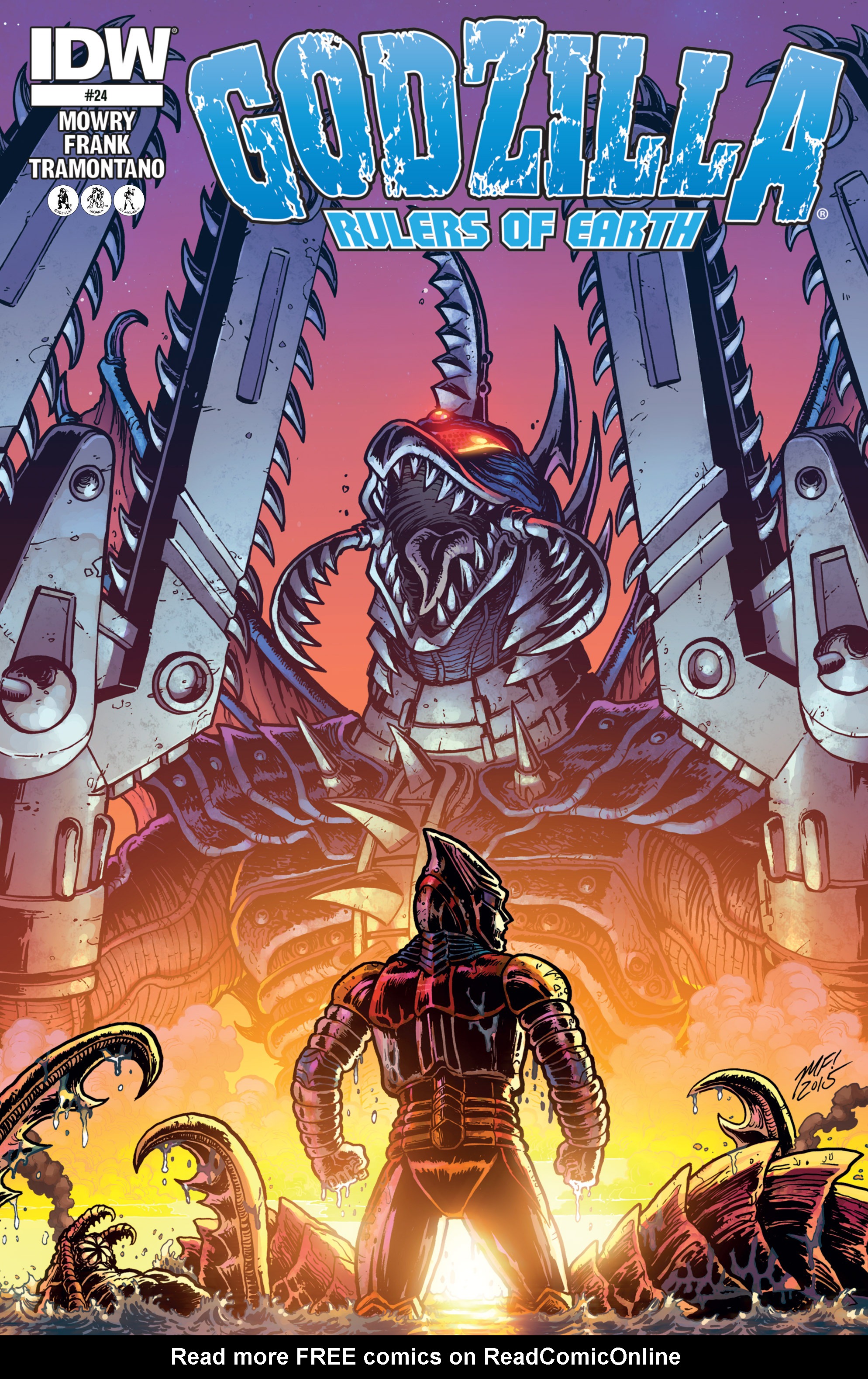 Read online Godzilla: Rulers of Earth comic -  Issue #24 - 1