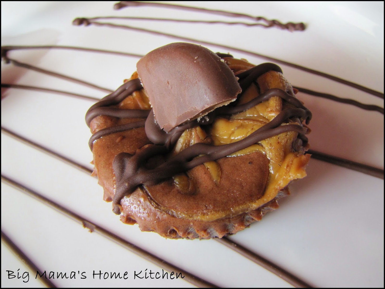 Big Mama's Home Kitchen: Chocolate Peanut Butter Swirl Mini Cheesecakes