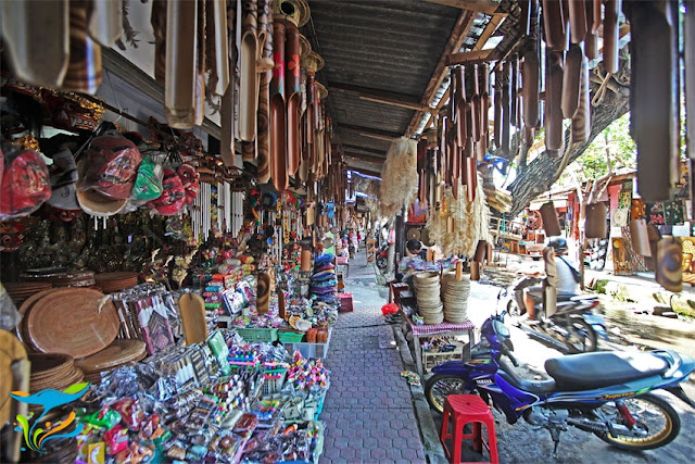 Pasar Seni Kumbasari sebagai Tempat Wisata Malam di Bali
