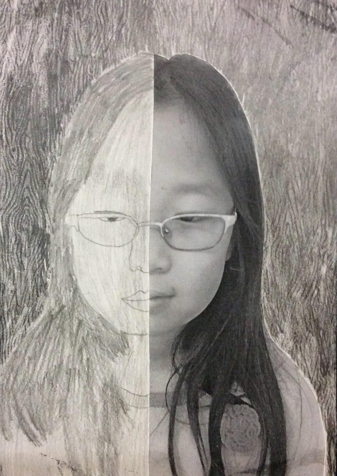 Ms. Curry's Art Room : Fourth Grade Self-Portraits