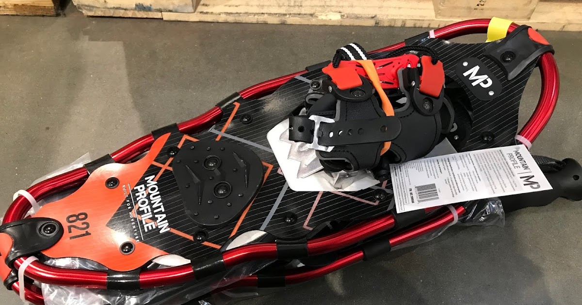 Yukon Charlie Mountain Profile Snowshoe Kit Costco Weekender