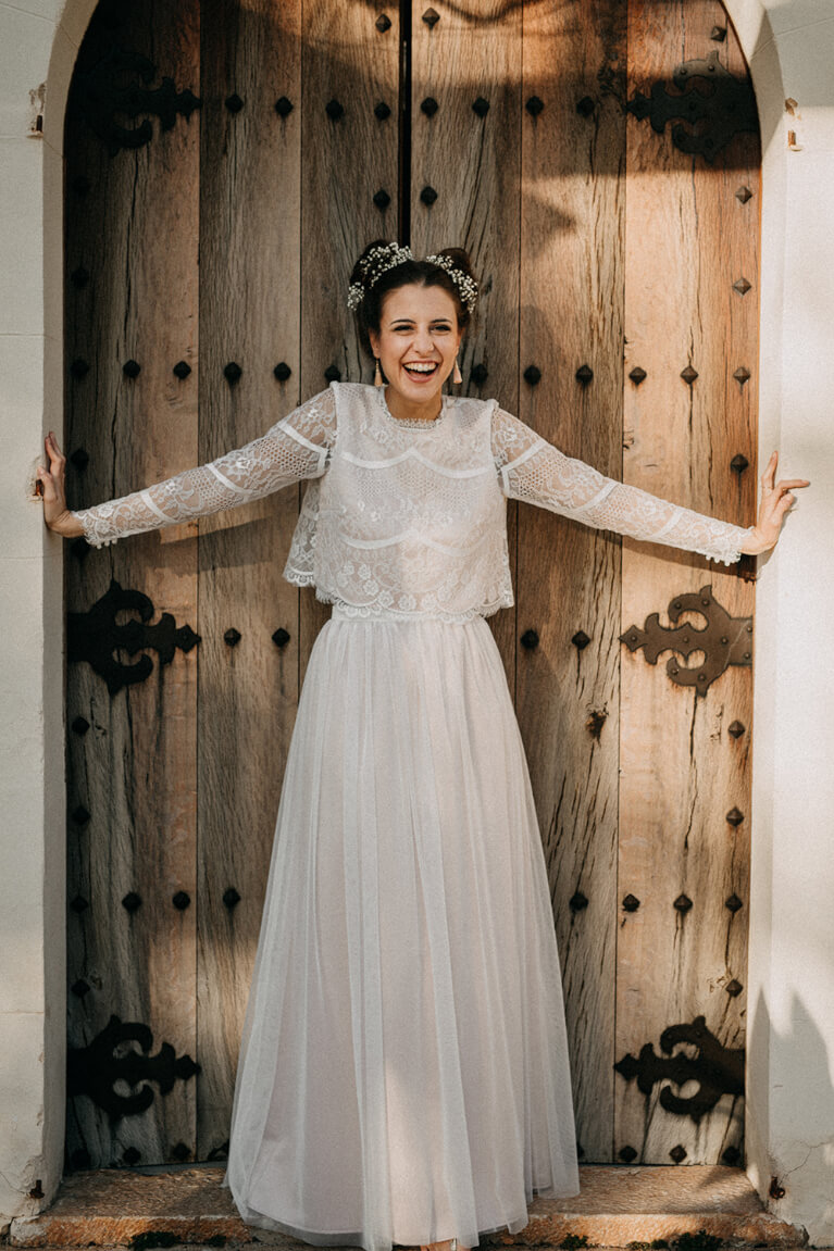 Brautkleider von Schleifenfänger 2019 im Boho Stil für die Braut