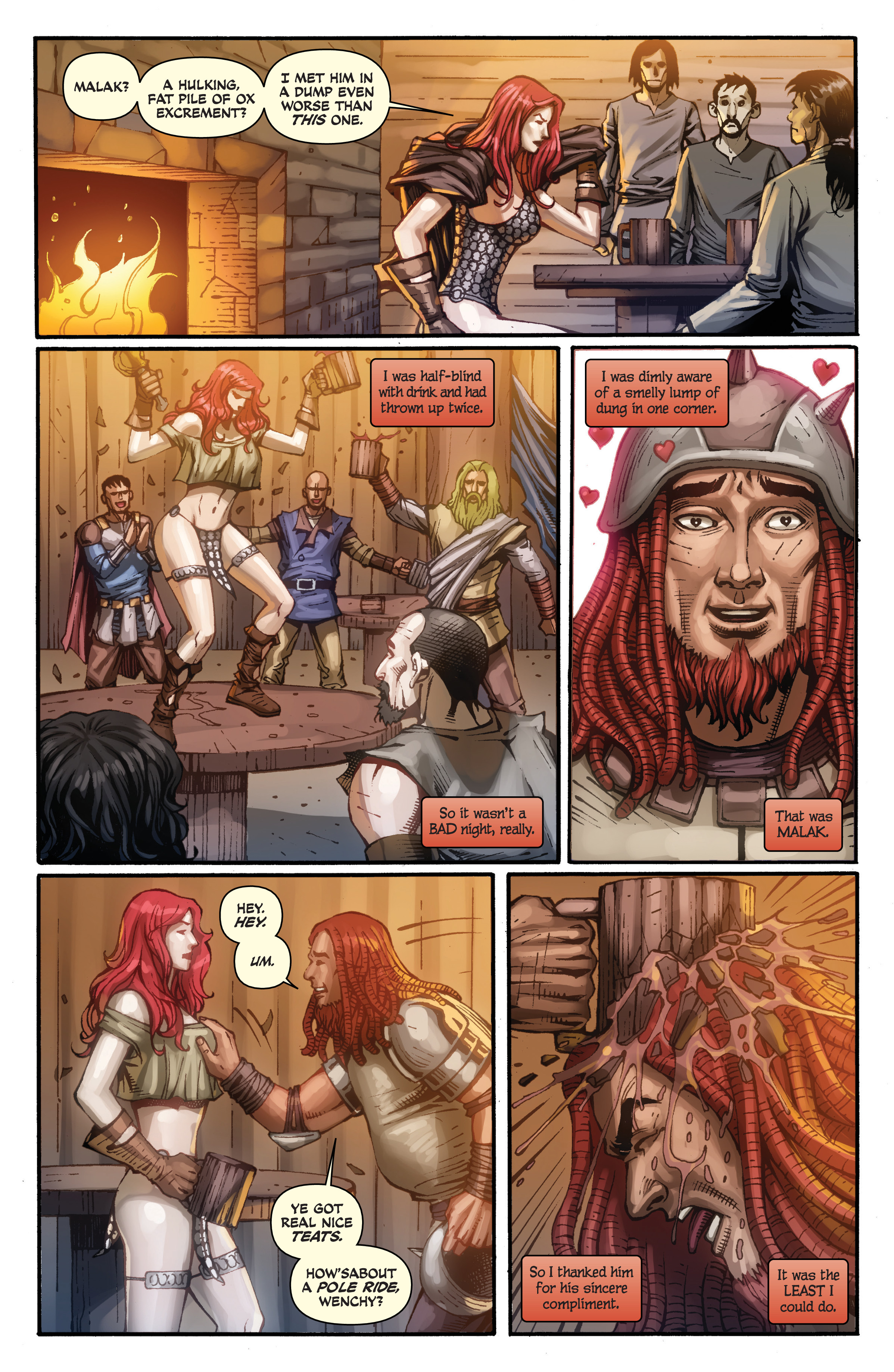 Read online Red Sonja (2013) comic -  Issue # _TPB Complete Gail Simone Red Sonja Omnibus (Part 4) - 1