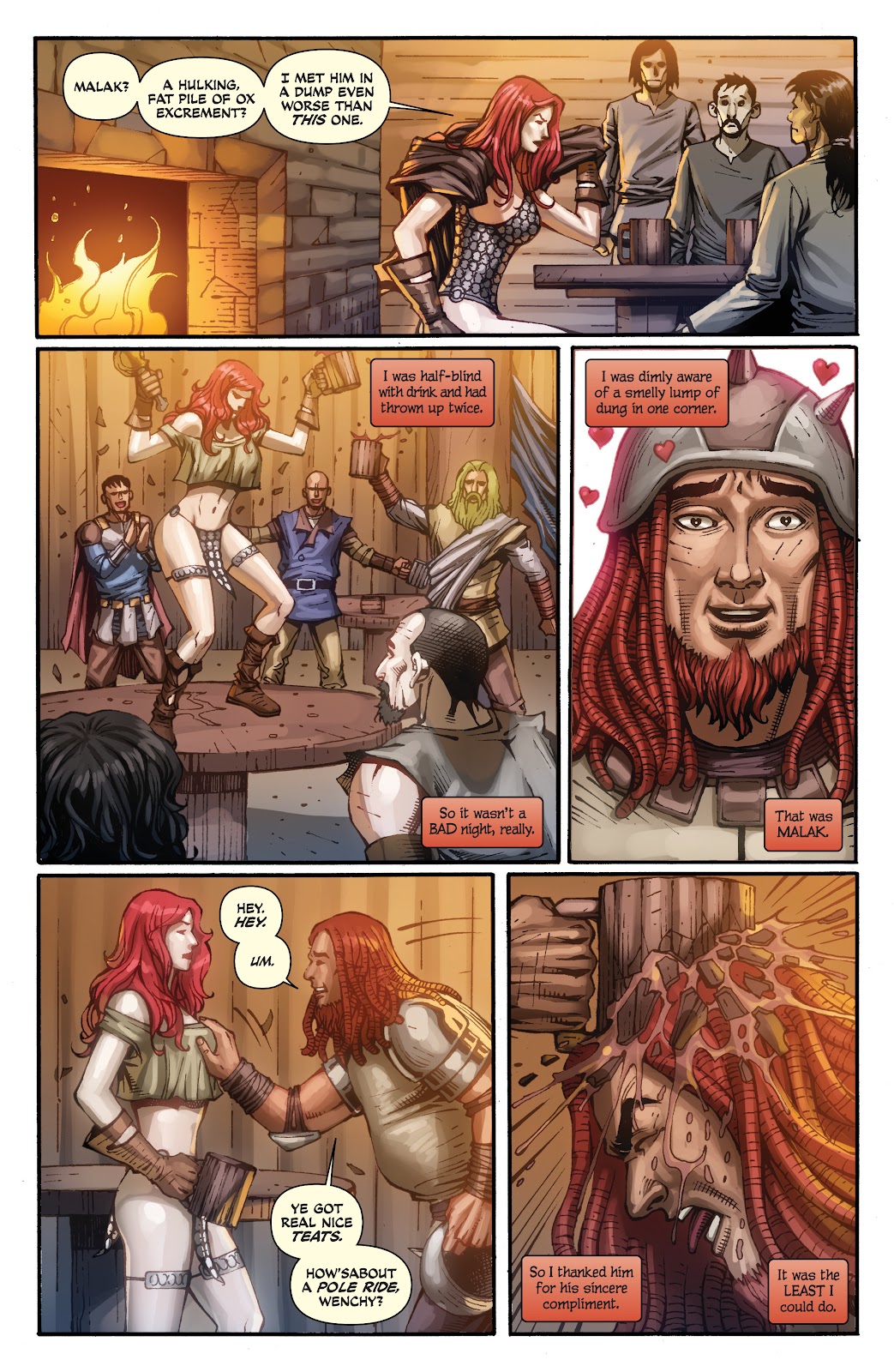 <{ $series->title }} issue TPB Complete Gail Simone Red Sonja Omnibus (Part 4) - Page 1