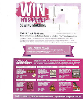 Quota Craft and Gift Fair brochure back page