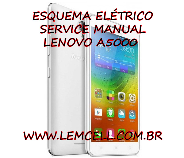 Esquema El U00e9trico Smartphone Celular Lenovo A5000 Manual De