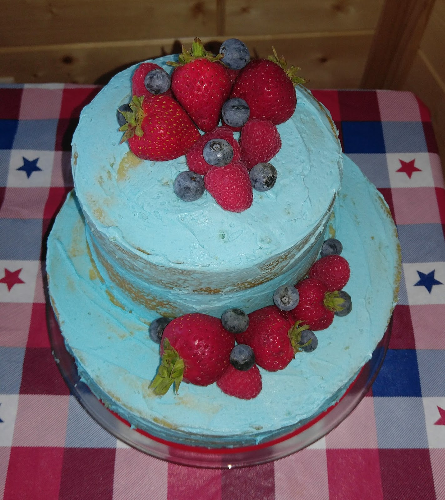 Rebecca's Amazing Creations Vanilla Bean Cake with Buttercream Frosting