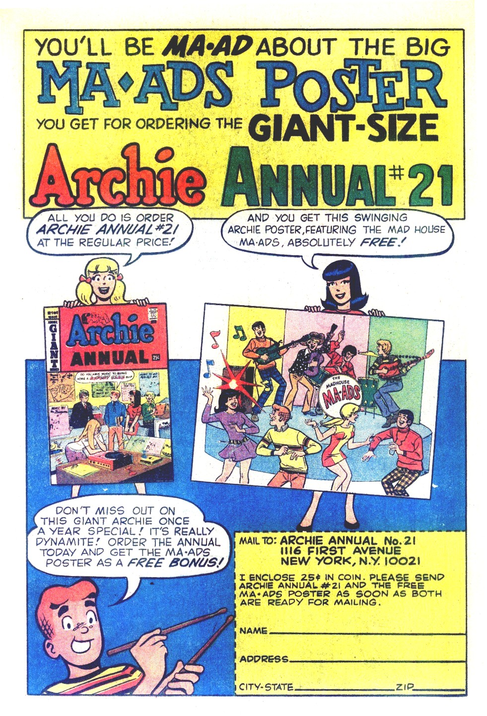 Read online Mad House Ma-ad Jokes comic -  Issue #68 - 12