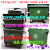 Thùng rác 660L, thung rac 660L, xe rác 660L, thùng rác giá rẻ