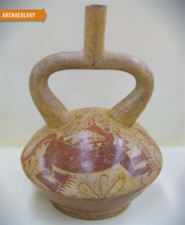 Peru Dragons, Moshe, ancient pottery