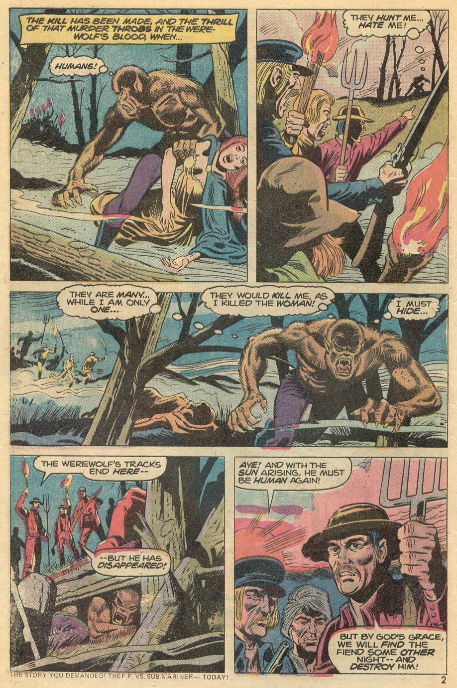 Read online Werewolf by Night (1972) comic -  Issue #18 - 3
