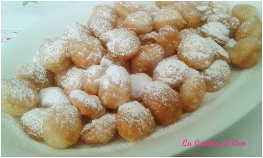 buñuelos hojaldre