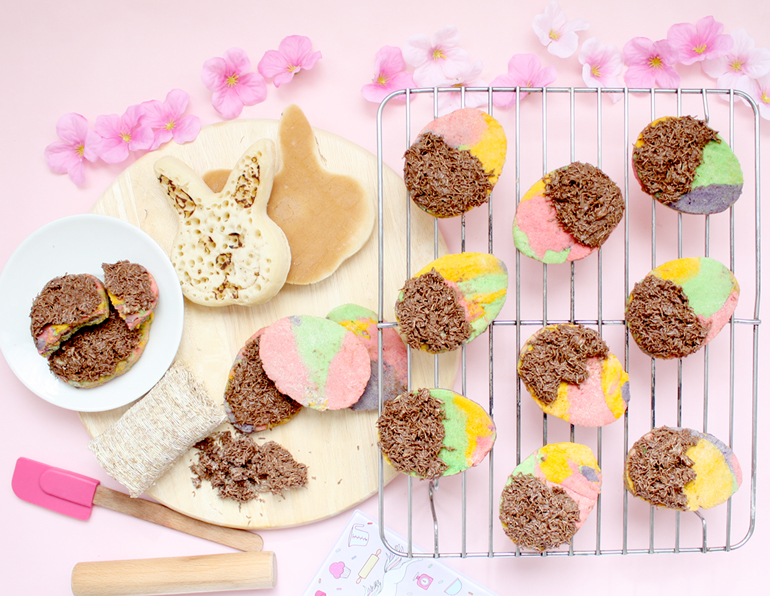 vegan easter shortbread