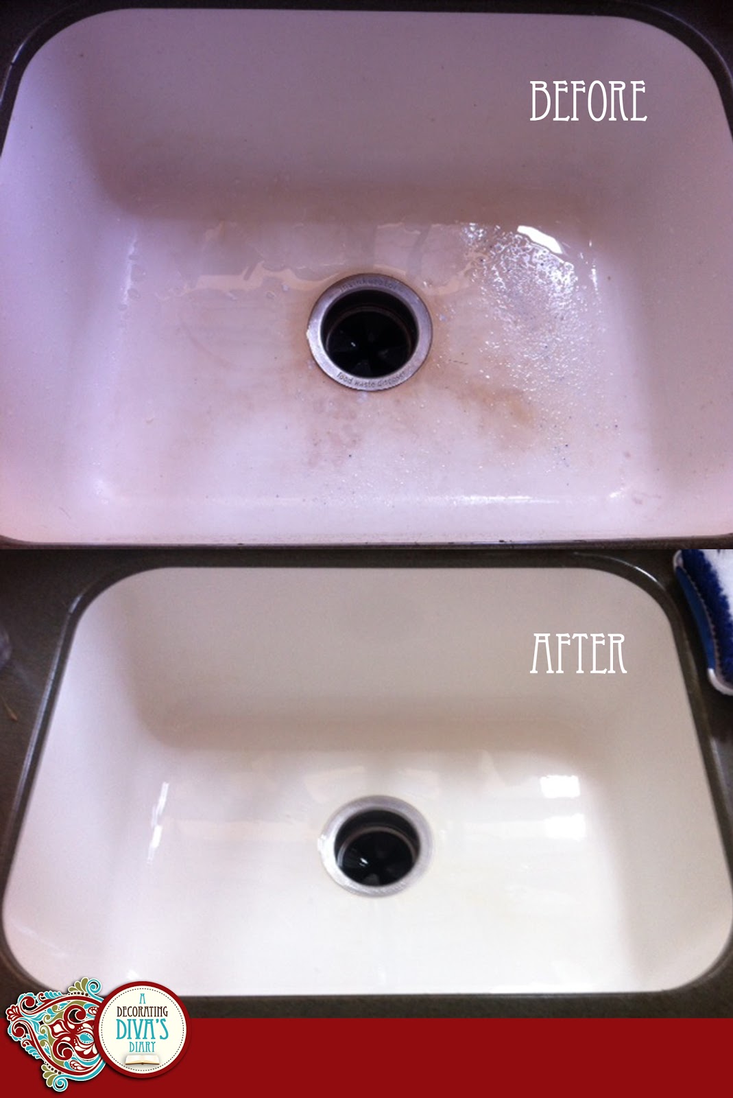 A Decorating Diva's Diary: Dear Diary...My Embarrassing Kitchen Sink!