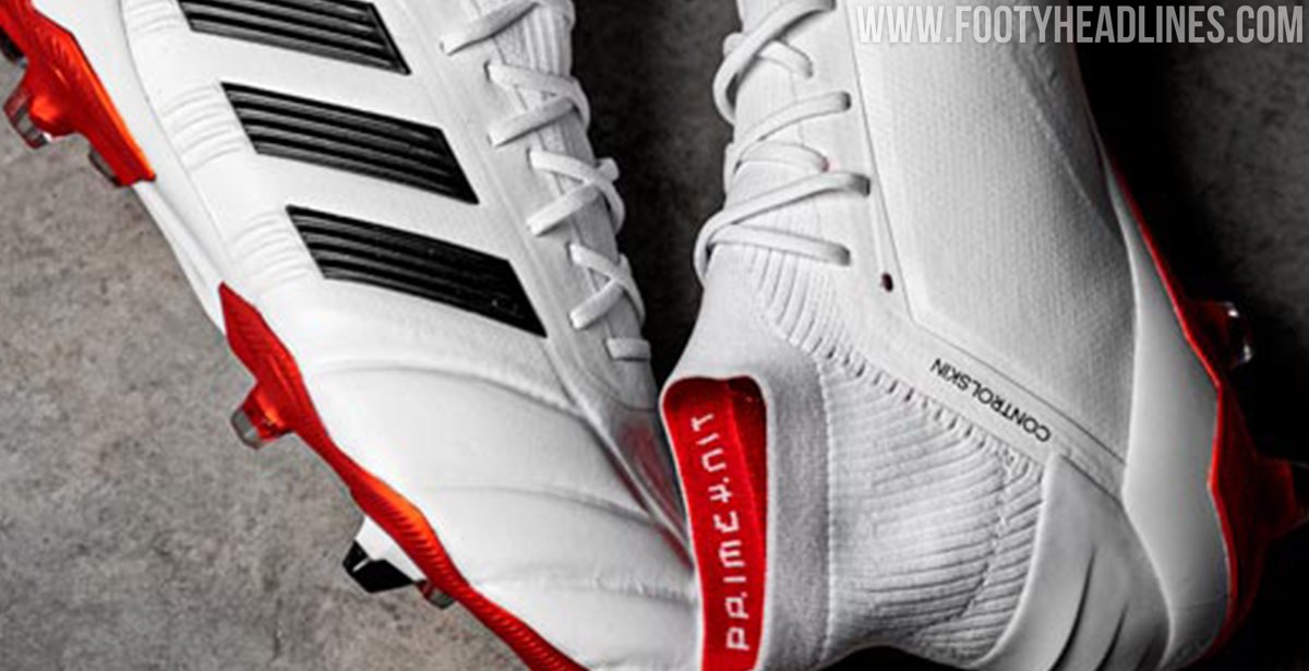adidas predator 19.1 white and red