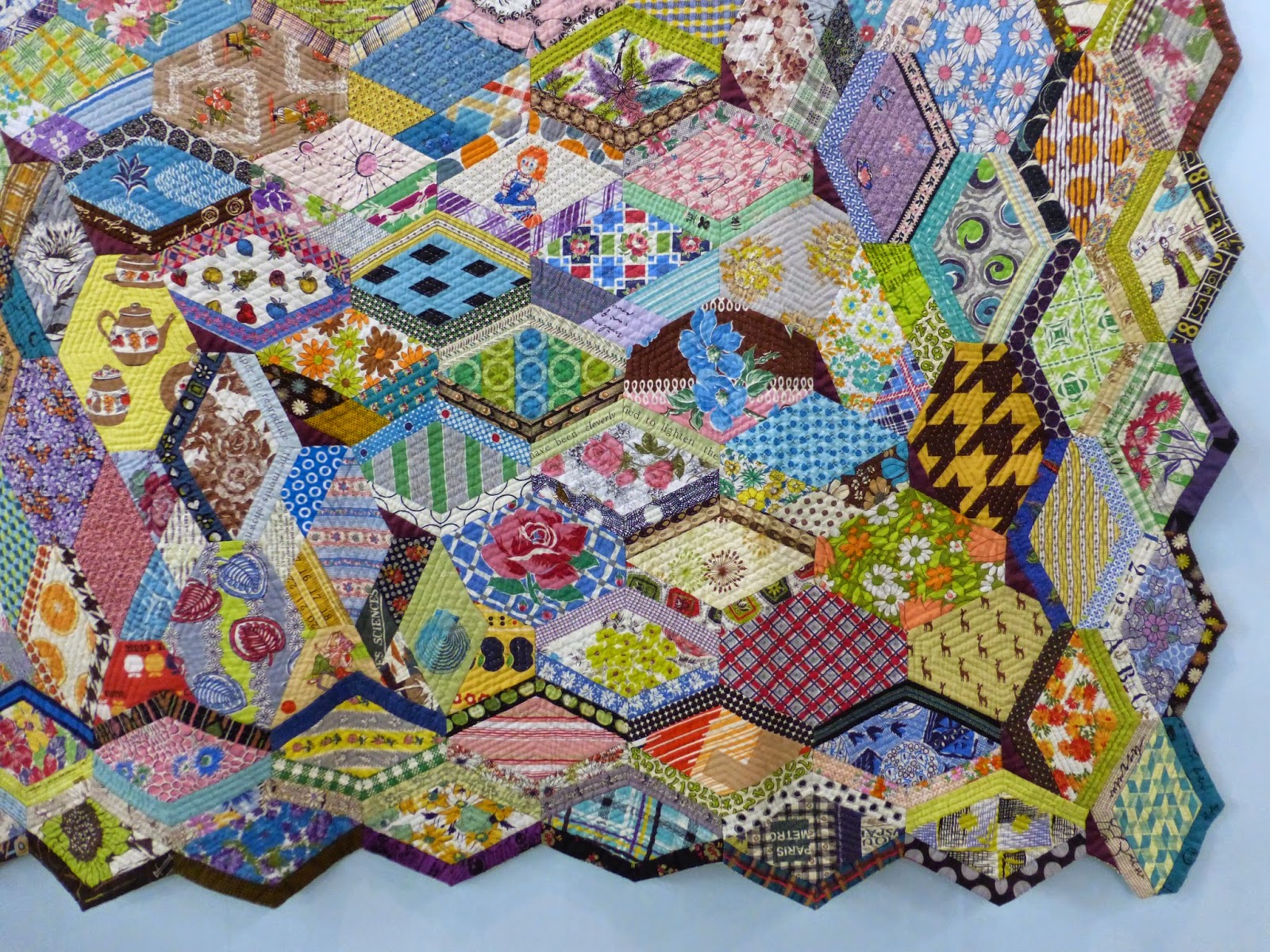sashiko and other stitching Tokyo International Great Quilt Festival