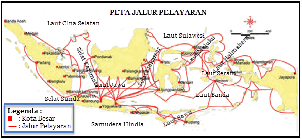 Aqib S Blog Selat Dan Negara Yang Dilewati Pada Jalur Pelayaran