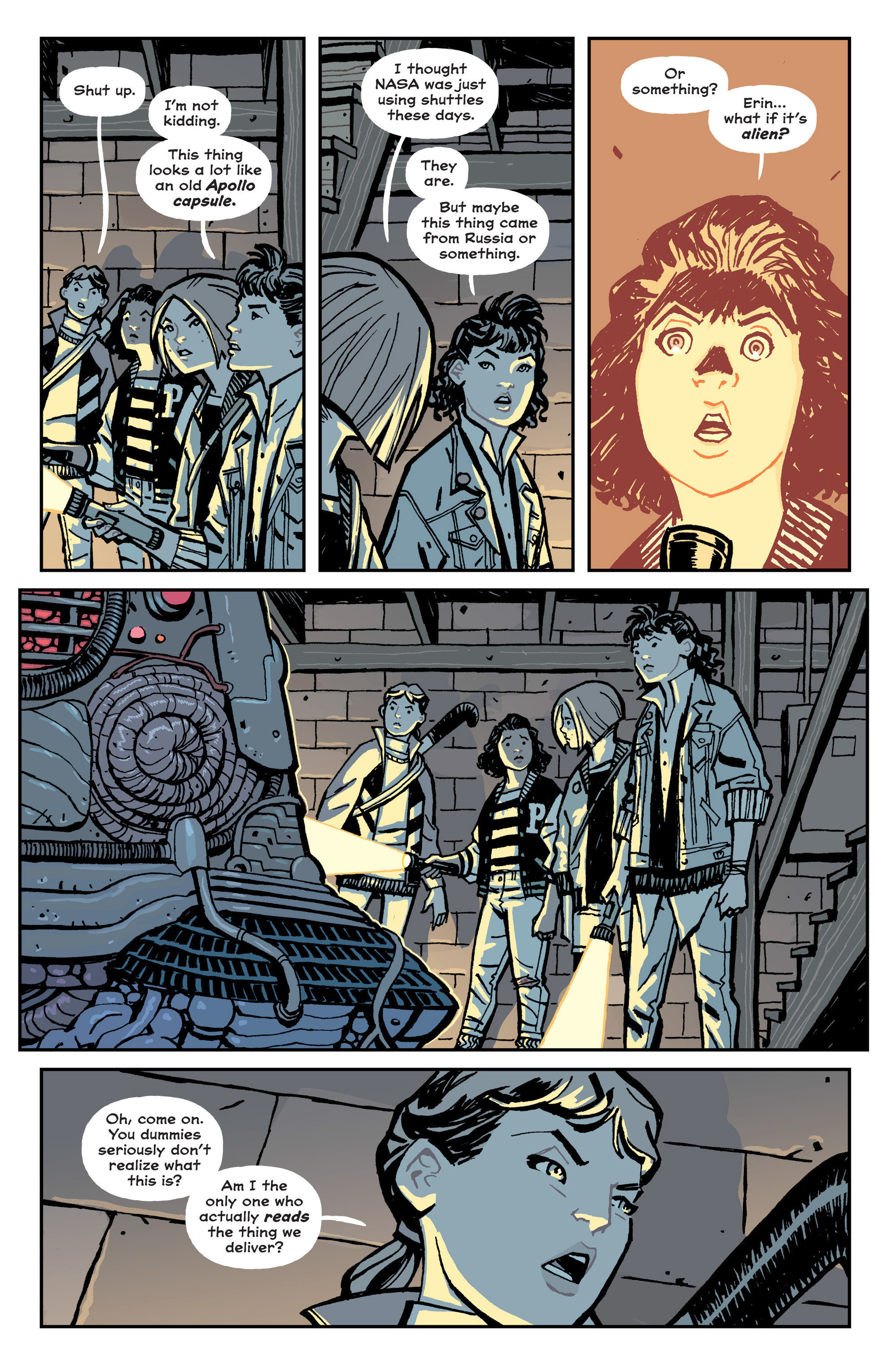 Read online Paper Girls comic -  Issue #1 - 31