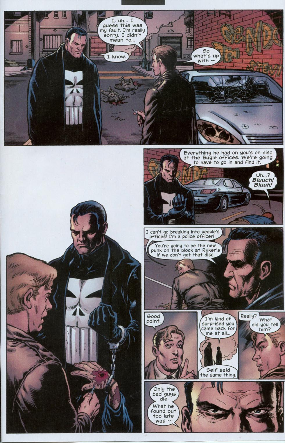 Read online The Punisher (2001) comic -  Issue #15 - The Exclusive - 22