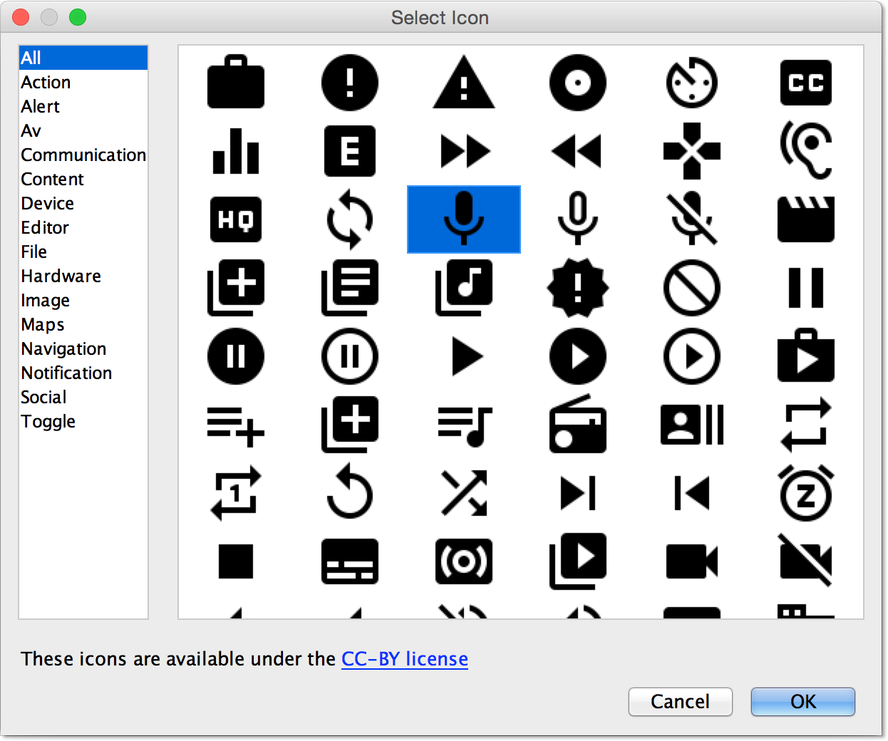 menu icon android studio