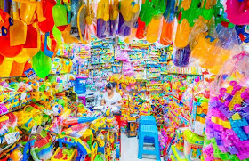 جنة من الألوان تميز سوق الصين الاكبر في العالم!