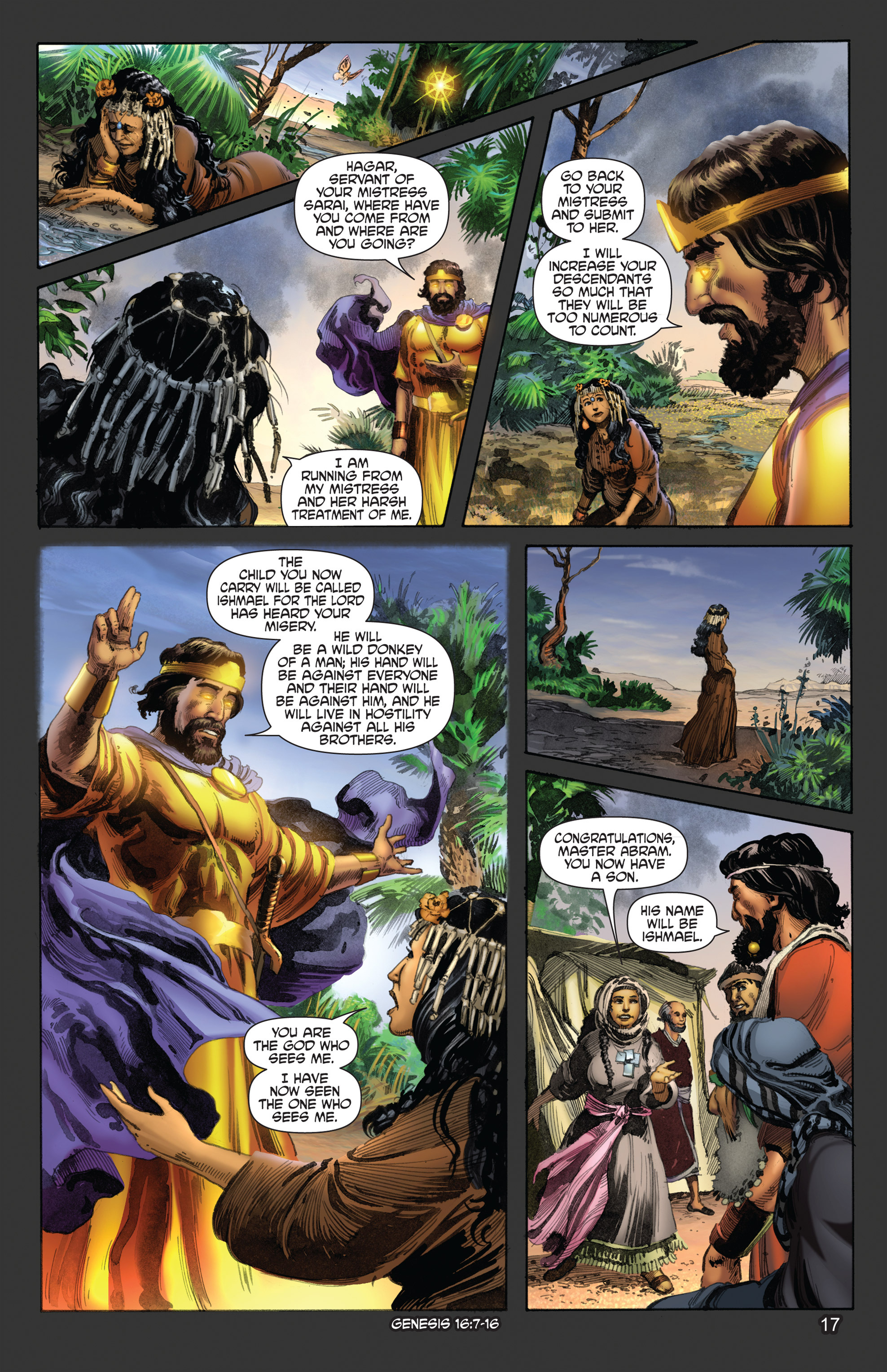 Read online The Kingstone Bible comic -  Issue #2 - 22