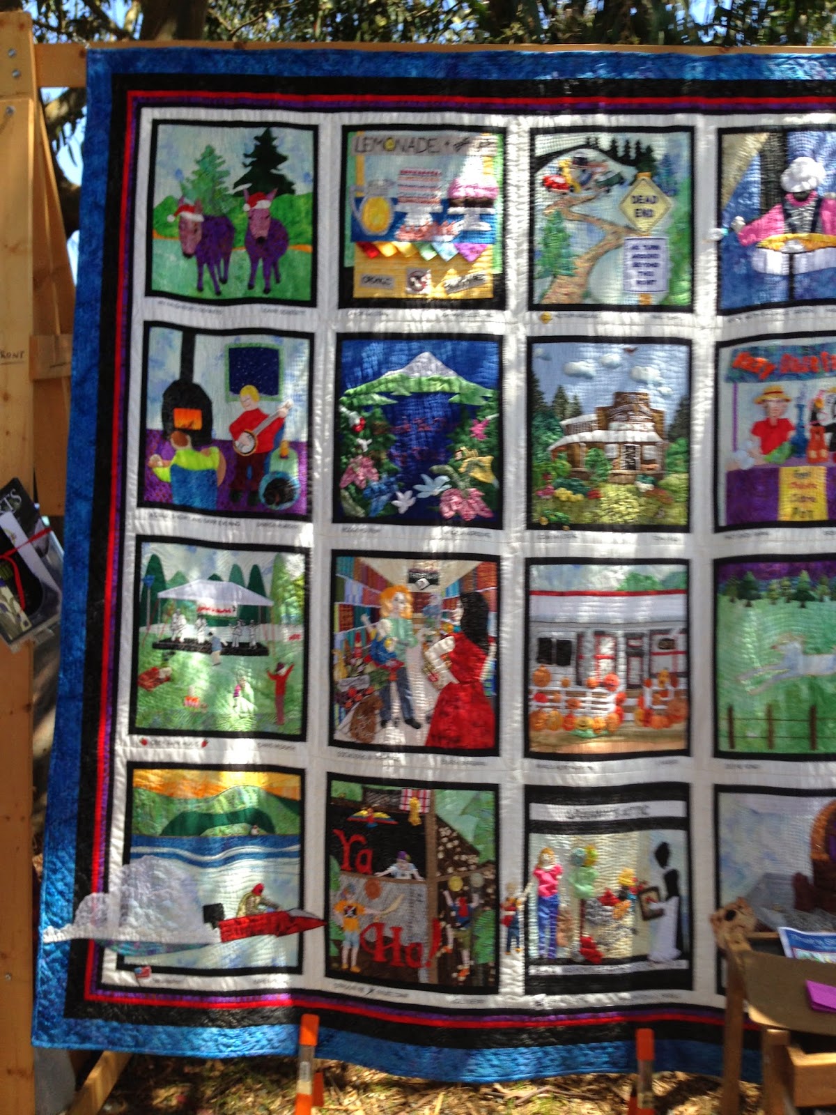 Grass Roots Quilting Vashon Island Shopping Trip