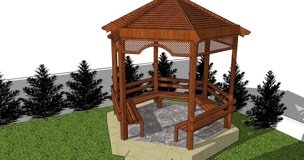 Free Gazebo Plans - How to Build a GAzebo: Building a gazebo