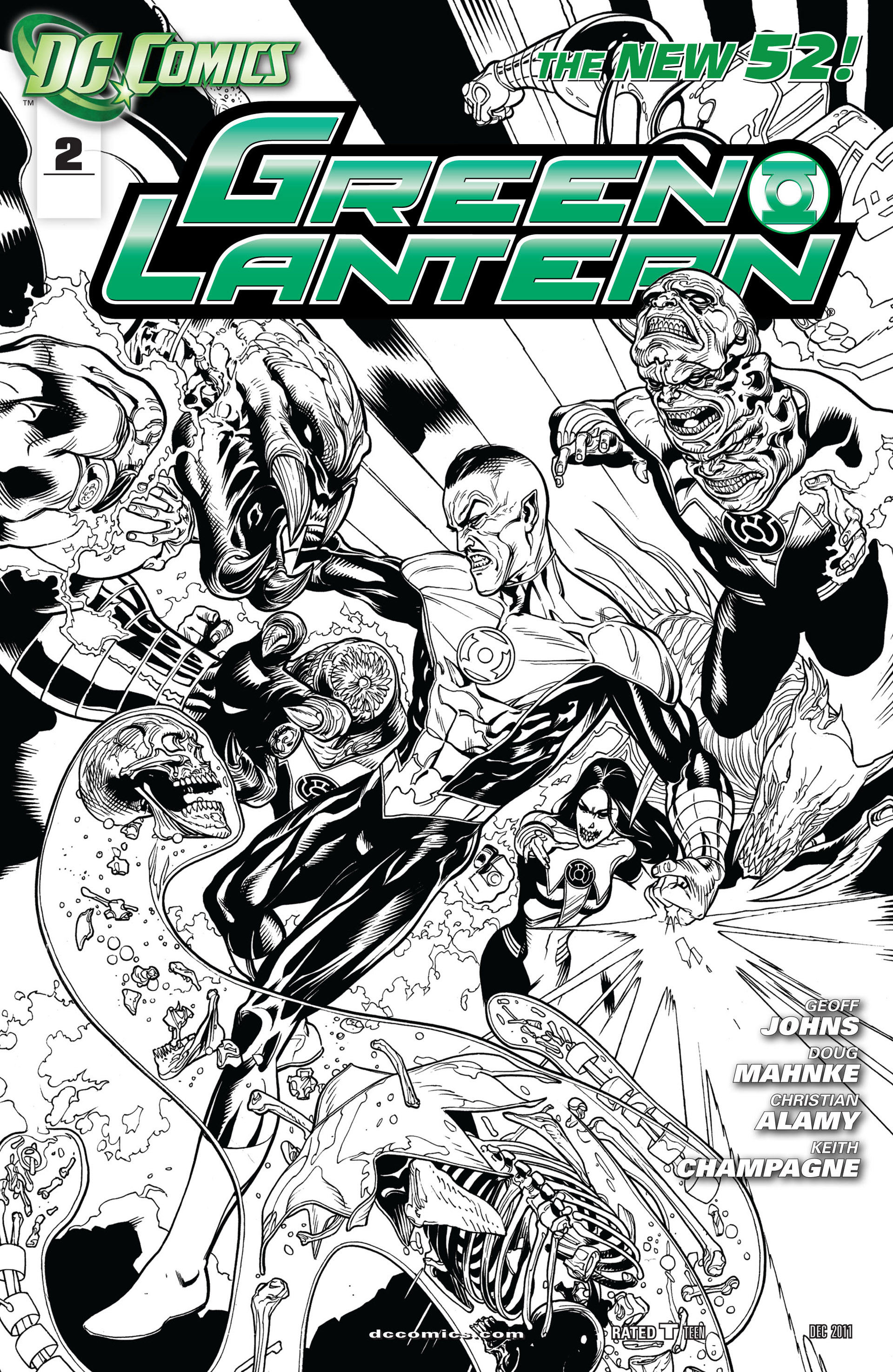 Read online Green Lantern (2011) comic -  Issue #2 - 3