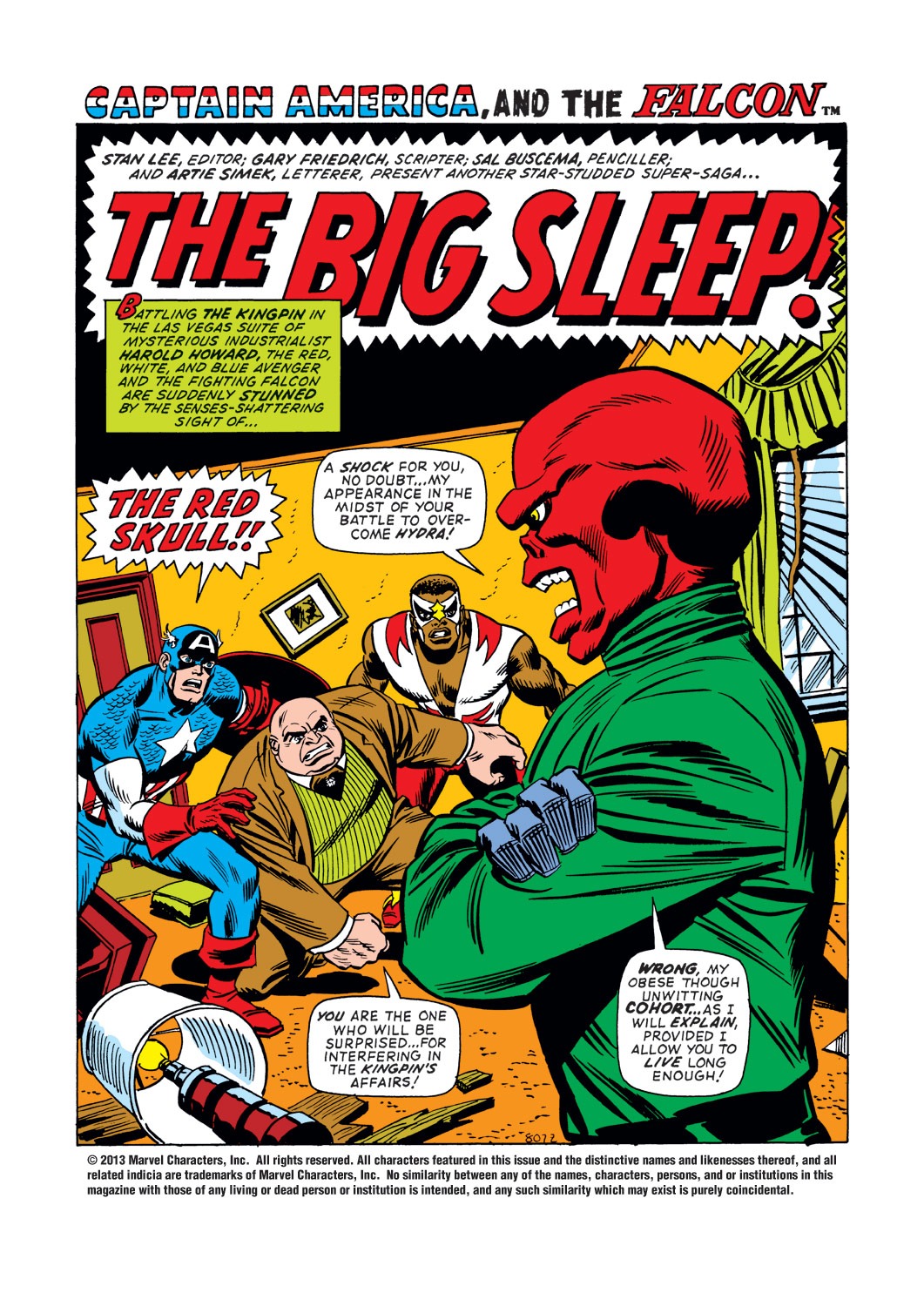 Read online Captain America (1968) comic -  Issue #148 - 2