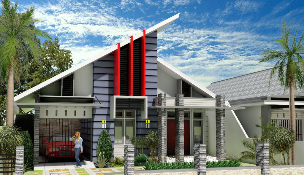 Download Desain Rumah 2 Lantai Atap Di Dak Pictures | SiPeti