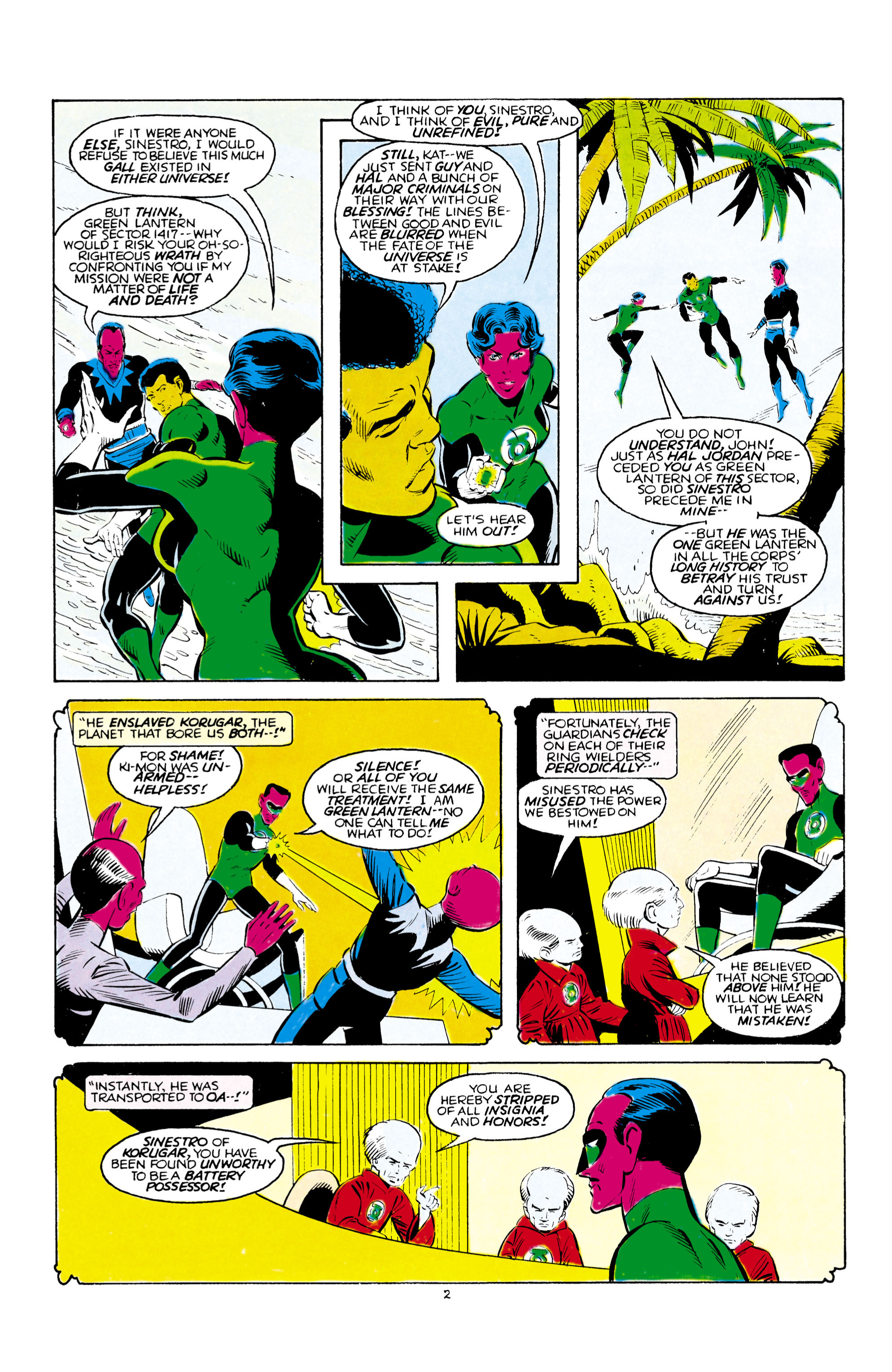 Read online Green Lantern (1960) comic -  Issue #198 - 3