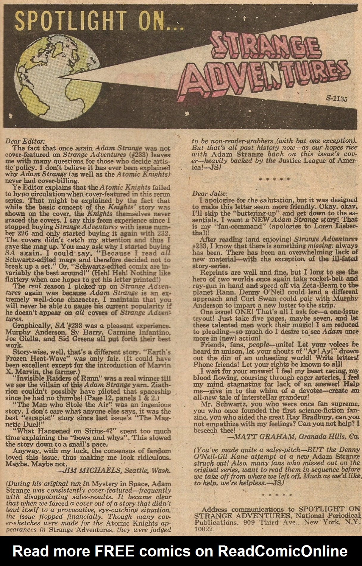 Read online Strange Adventures (1950) comic -  Issue #235 - 48