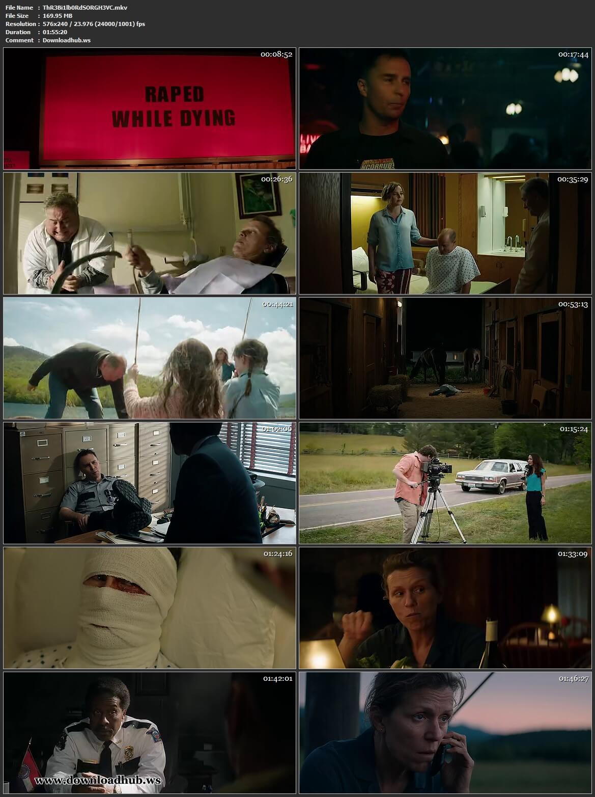 Three Billboards Outside Ebbing Missouri 2017 Hindi Dual Audio HEVC Mobile BluRay Free Download