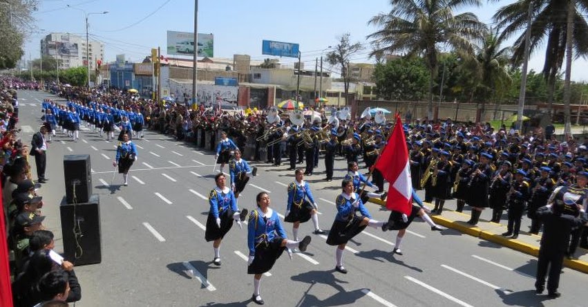 Desfile escolar por Fiestas Patrias se realizará el 20 de Julio en Chiclayo, Lambayeque y Ferreñafe, informó la GREL Desfile escolar por Fiestas Patrias se realizará el 20 de Julio en Chiclayo, Lambayeque y Ferreñafe, informó la GREL