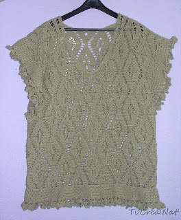 Tunique Shabby Chic Japonaise Avec Dentelles - Taille L En Coton - Style Bohème Années 70