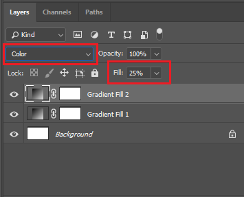 Ada beberapa preset warna-warni yang bisa Anda pilih di palet gradien, atau anda bisa buat sendiri. Ada beberapa preset warna-warni yang bisa Anda pilih di palet gradien, atau anda bisa buat sendiri.