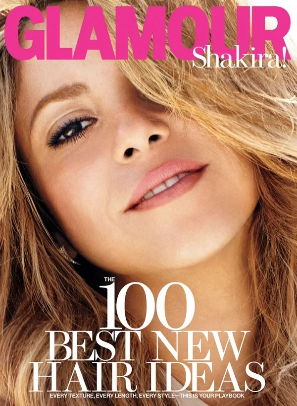 Shakira is the scintillating star of Glamour US February 2014 edition