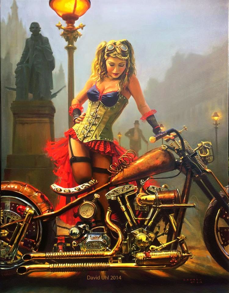 Racing Cafè: Motorcycle Art - David Uhl #4 triumph scrambler wiring diagram 