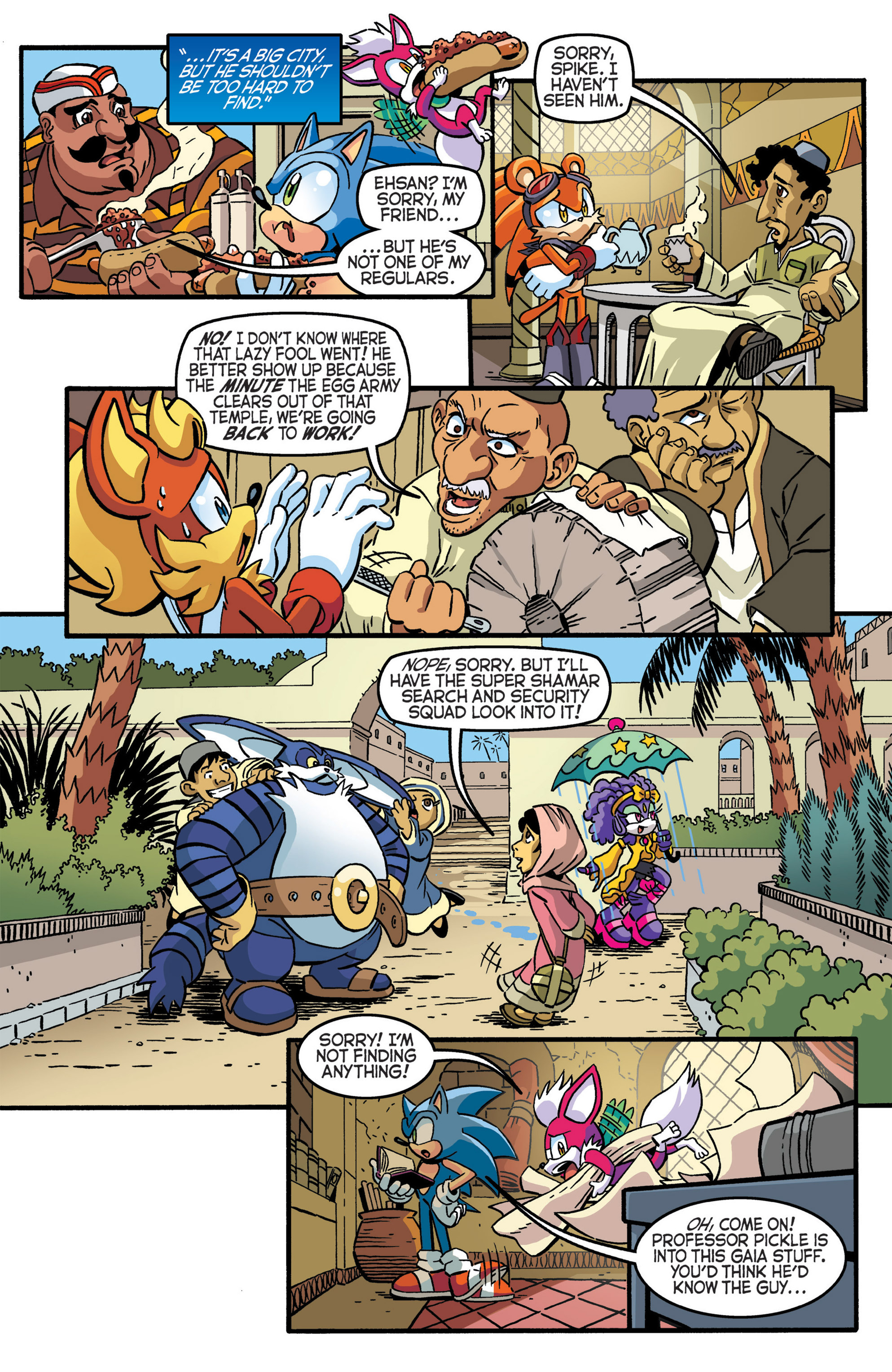 Read online Sonic The Hedgehog comic -  Issue #278 - 7