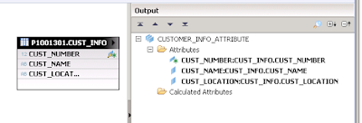 SAP HANA Single and Multiple Tables