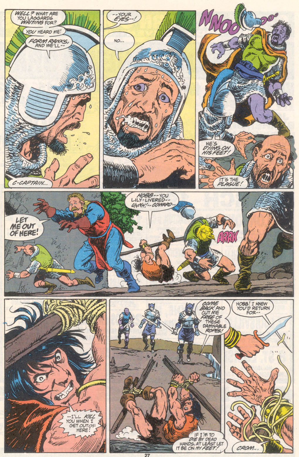 Read online Conan the Barbarian (1970) comic -  Issue #255 - 21