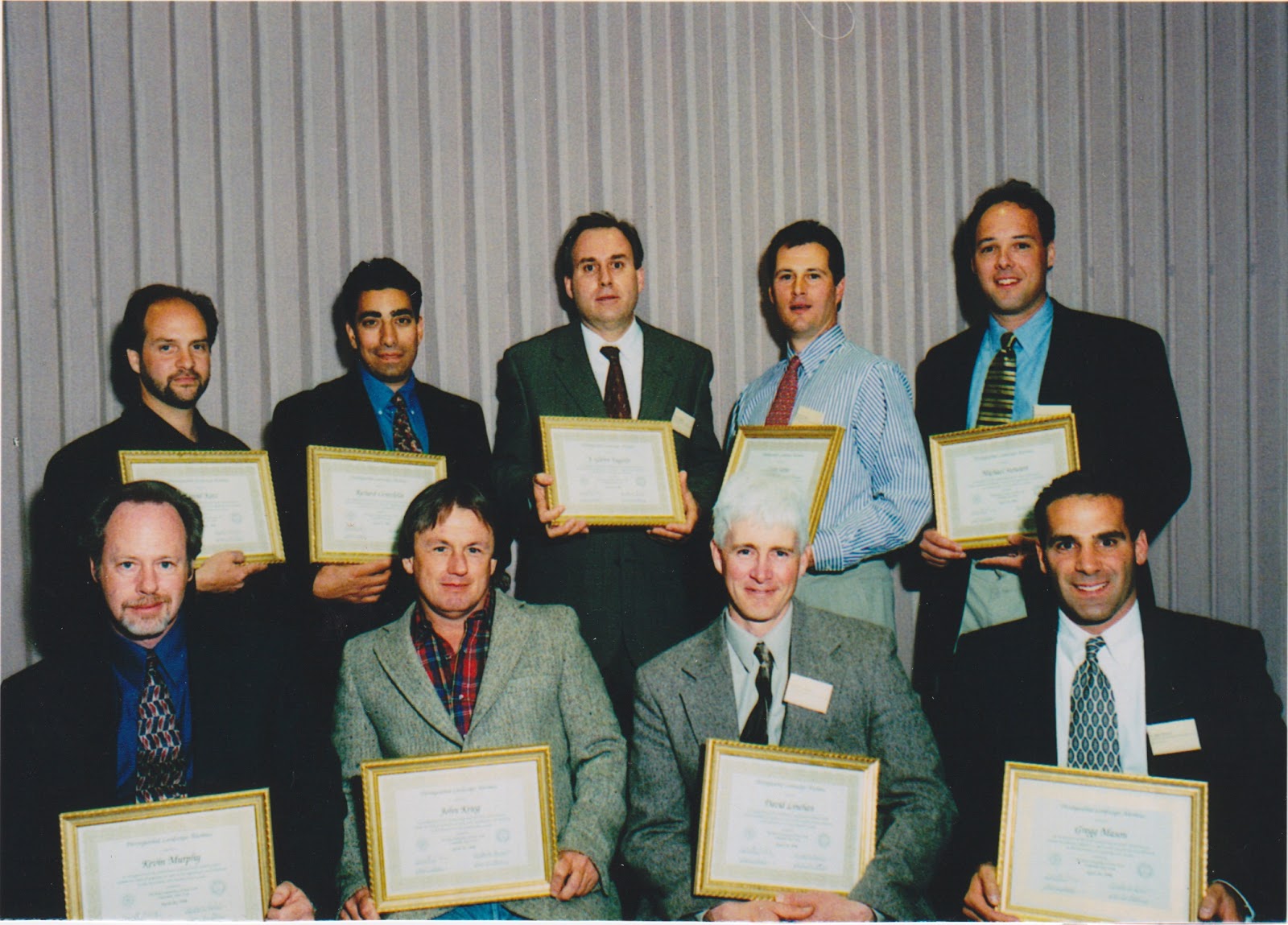 J. Glenn Eugster Distinguished Landscape Alumni, 1998 SUNY Cobleskill