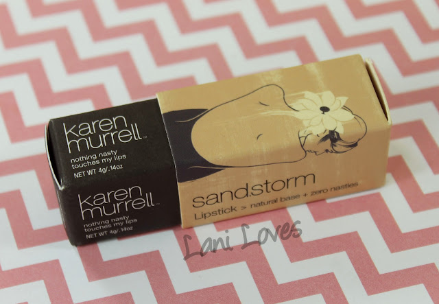 Karen Murrell - Sand Storm Lipstick Swatches & Review