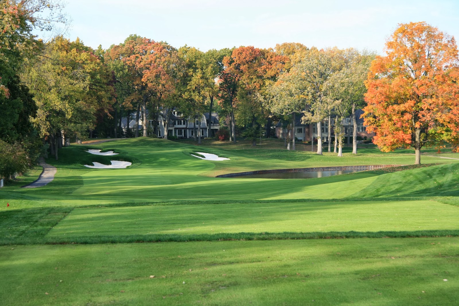 Oakland Hills Country Club Turfgrass Maintenance Before and After