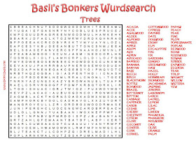 Brain Training with Professor Basil  #61 Wurdsearch Trees @BionicBasil®
