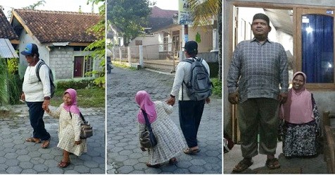 Meski Memiliki Keterbatasan Fisik, Prinsip Pasangan Suami Istri Ini Patut Dijadikan Contoh